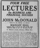 The Curious Case of the Book “The Message of a Master”: John McDonald, Anna Deo, and the Grapevine of New Thought — Cool Wisdom Books — 1929