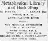 All 30 W. 72nd Street Research - Neville Goddard Photo Gallery and Newspaper Clippings — Cool Wisdom Books — 63