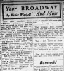 Amerique & Neville Goddard (Vaudeville) - Photo Gallery and Newspaper Clippings — Cool Wisdom Books — 29