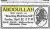 abdullah-was-one-man-g-mahmud-ahmad-abdoullah-modeste-guillaume-neville-goddards — Cool Wisdom Books — 1928