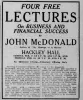 John McDonald - Message of a Master - Newspaper Clippings — Cool Wisdom Books — 32