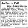 John McDonald - Message of a Master - Newspaper Clippings — Cool Wisdom Books — 38