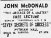 John McDonald - Message of a Master - Newspaper Clippings — Cool Wisdom Books — 45