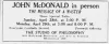 John McDonald - Message of a Master - Newspaper Clippings — Cool Wisdom Books — 58