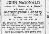 John McDonald - Message of a Master - Newspaper Clippings — Cool Wisdom Books — 63