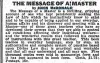 John McDonald - Message of a Master - Newspaper Clippings — Cool Wisdom Books — 64