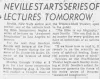 Neville Goddard Lecture Series: Photo Gallery and Newspaper Clippings — Cool Wisdom Books — 46