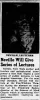 Neville Goddard Lecture Series: Photo Gallery and Newspaper Clippings — Cool Wisdom Books — 74