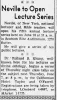 Neville Goddard Lecture Series: Photo Gallery and Newspaper Clippings — Cool Wisdom Books — 128