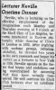 Neville Goddard Lecture Series: Photo Gallery and Newspaper Clippings — Cool Wisdom Books — 130