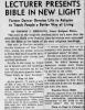 Neville Goddard Photo Gallery and Newspaper Clippings — Cool Wisdom Books — 15
