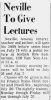 Neville Goddard Photo Gallery and Newspaper Clippings — Cool Wisdom Books — 79