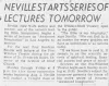 Neville Goddard Photo Gallery and Newspaper Clippings — Cool Wisdom Books — 90