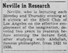 Neville Goddard Photo Gallery and Newspaper Clippings — Cool Wisdom Books — 146