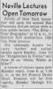 Neville Goddard Photo Gallery and Newspaper Clippings — Cool Wisdom Books — 253