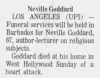 Neville Goddard's Family – Photo Gallery and Newspaper Clippings — Cool Wisdom Books — 29