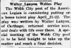 Walter C. Lanyon Photos & Newspaper Clippings — Cool Wisdom Books — 74
