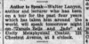 Walter C. Lanyon Photos & Newspaper Clippings — Cool Wisdom Books — 77