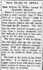 Walter C. Lanyon Photos & Newspaper Clippings — Cool Wisdom Books — 98