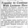 Walter C. Lanyon Photos & Newspaper Clippings — Cool Wisdom Books — 103