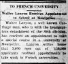 Walter C. Lanyon Photos & Newspaper Clippings — Cool Wisdom Books — 127