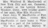 Winifred MacCardell Flood - Neville/Abdullah Student Newspaper Clippings — Cool Wisdom Books — 15